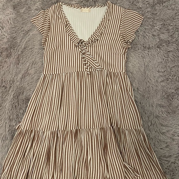 Altar’d State Striped Mini Dress - Picture 4 of 8